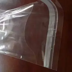 Self-Sealing 6 1/2'' x 6 1/2'' Lip & Tape Poly Bags 1.2 Mil