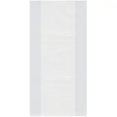 Plymor 10" x 4" x 20" (Pack of 100), 1 Mil Gusseted Plastic Bags