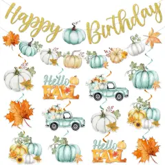 Fall Birthday Party Decorations, Fall Birthday Decorations