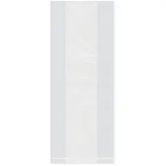Plymor 4" x 2" x 10" (Pack of 100), 1 Mil Gusseted Plastic Bags