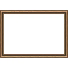 Manhattan Bronze Narrow Framed Dry Erase Magnetic Board