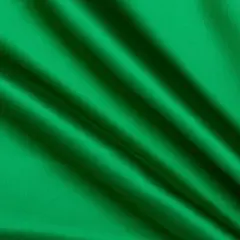 1 Yard Kelly Green Satin Charmeuse Fabric 60&Prime; Inch Wide 175 GSM
