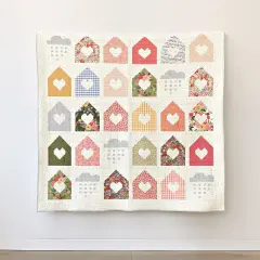 Silver Lining Floral Charms Quilt Kit (kt-15760) | Riley Blake | Sewing Kit