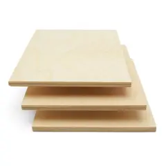 Baltic Birch Plywood, 7 x 5 Inch, B/BB Grade Sheets, 1/4 or 1/8 Inch Thick| Woodpeckers