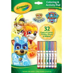 Coloring & Activity Pad with Markers, Paw Patrol