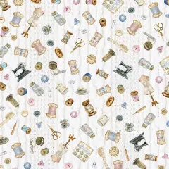 Stitched Together Double-Sided Cardstock 12"X12"