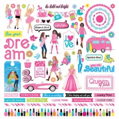 Fashion Dreams 12x12 Sticker