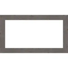 Rustic Plank Narrow Framed Dry Erase Magnetic Board Grey