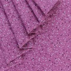 Mook Fabrics Dotted Flannel Fabric [108 in. Wide] - By The Yard Cruhed Grape