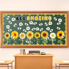103 Pcs Bee Amazing Bulletin Board Sets Cute Bee Honey Bulletin Board