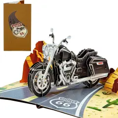 3D Pop Up Greeting Card - Blank Inside for Personalized, Amazing, Fun, Happy Gift - Thick Envelope, Fold Flat