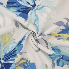 1 Yard Sky Gray Rayon Slub Fabric for Lightweight Apparel Sewing Crafts DIY Clothing 55/56" Width