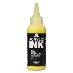 Holbein Acrylic Ink - Hansa Yellow Lemon, 100 ml