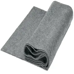 1 Yard Solid Color Acrylic Craft Felt Fabric 72" Wide for Arts & Decor Heather Grey