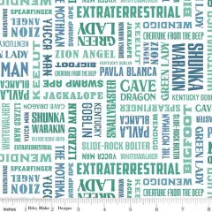 Names in White (c13282-white) | Legends of the National Parks | Anderson Design Group | Riley Blake