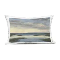 Stupell Industries Sea Expanse at Sunrise Outdoor Pillow, 14 x 7 x 20