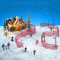 Apres-Ski Lodge Set - Lemax Vail Village