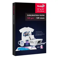 Koala 120g Sublimation Paper 11x17 120 Sheets for Inkjet Printers