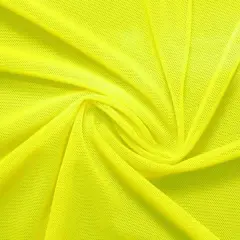 1 Yard Power Mesh Fabric Neon Collection 36" x 60" Length by Width Citron