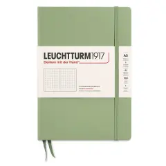 Leuchtturm1917 Dotted Hardbound Notebook - Sage, 5-3/4" x 8-1/4"