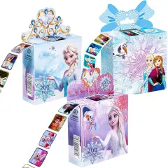 600 Pcs Roll Kids Character Stickers