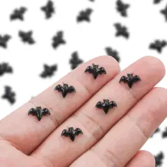 100PCS Halloween Miniature Bats Dollhouse