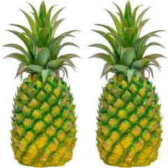 2 Pack Artificial Pineapple - Medium Green