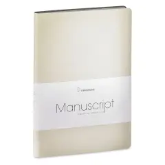 Hahnem&uuml;hle Manuscript Notebook - Beige, Dot Grid, A5, 192 Pages
