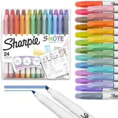 24 Count Art Marker Set - Assorted Colors