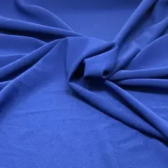 1 Yard Textured Liverpool Knit Solid Fabric For Tops Skirts Bows Apparel Projects 58/60" Wide Jav Royal