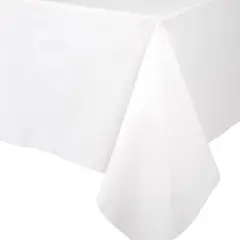 WHITE PAPER LINEN LIKE TABLE COVER