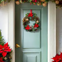 4 Pack Foam Wreath Frames, 10 Inch Rings for Crafts, DIY Projects, Holiday Decor (White)