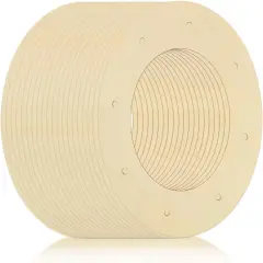 20PCS 10 Inch Wooden Wreath Frame, 2.5mm Thickness Wood Wreath Rings for Crafting, Unfinished Wooden Wreath Frame for DIY Beautiful Floral Arrangements, Home Decor, Christmas and Easter Crafts