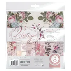 Tonic Studios Art Pad 8"X8"-Vintage Vignettes