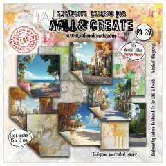 AALL And Create 6 x 6 inch Design Paper-Tropical Alleyways
