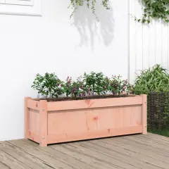 vidaXL Garden Planter 35.4"x12.2"x12.2" Solid Wood Douglas