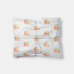 Birthday Cake Emoji Gift Wrap