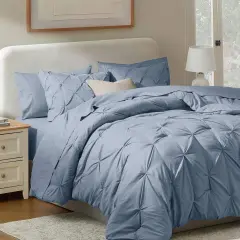 Nestl Pinch Pleat Bed in a Bag with Cooling Pillow