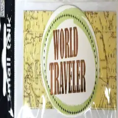 Me & My Big Ideas World Traveler Dimensional Title Stickers