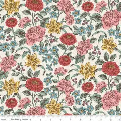 Emma Hartfield Cream 43"/44" Fabric Per Yard