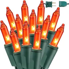 Orange Halloween String Lights - 69.6FT, 300 Count