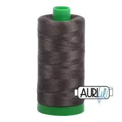Asphalt (5013) | 40wt Large Spool (1000M / 1094Y) | Aurifil Thread