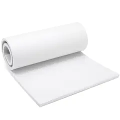 Bright Creations 10mm EVA Foam Sheets for Halloween Costumes and Decorations - Cosplay Supplies, High Density 100 kg/m3 for DIY Projects, 14 x 39 in White
