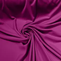 1 Yard Structured Stretch Scuba Knit Fabric Durable Double Knit for Fashion Dresses Blazers and Apparel Magenta