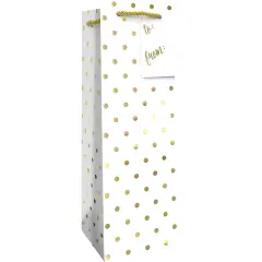 Pack/6: Clink Wine Bag - 4-1/2 x 4-1/2 x 14"