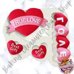 True Love Duo Silicone Mold