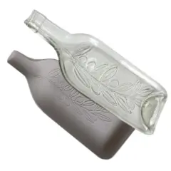 13.5&rdquo; x 6.25" x 2.25" Olive Bottle Slump Glass Fusing Kiln Mold