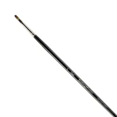 Creative Mark Hamburg Premiere Professional Oil Painting Brushes - Filbert #4 Oil Paint Brush - Handmade in Germany, Natural & Synthetic Hair Blend, Long Triple-Lacquered Birch Handle