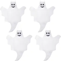 4 Pcs 32 Inch Outdoor Halloween Ghost Decorations