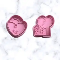 Key to My Heart Cutter and Embosser Set